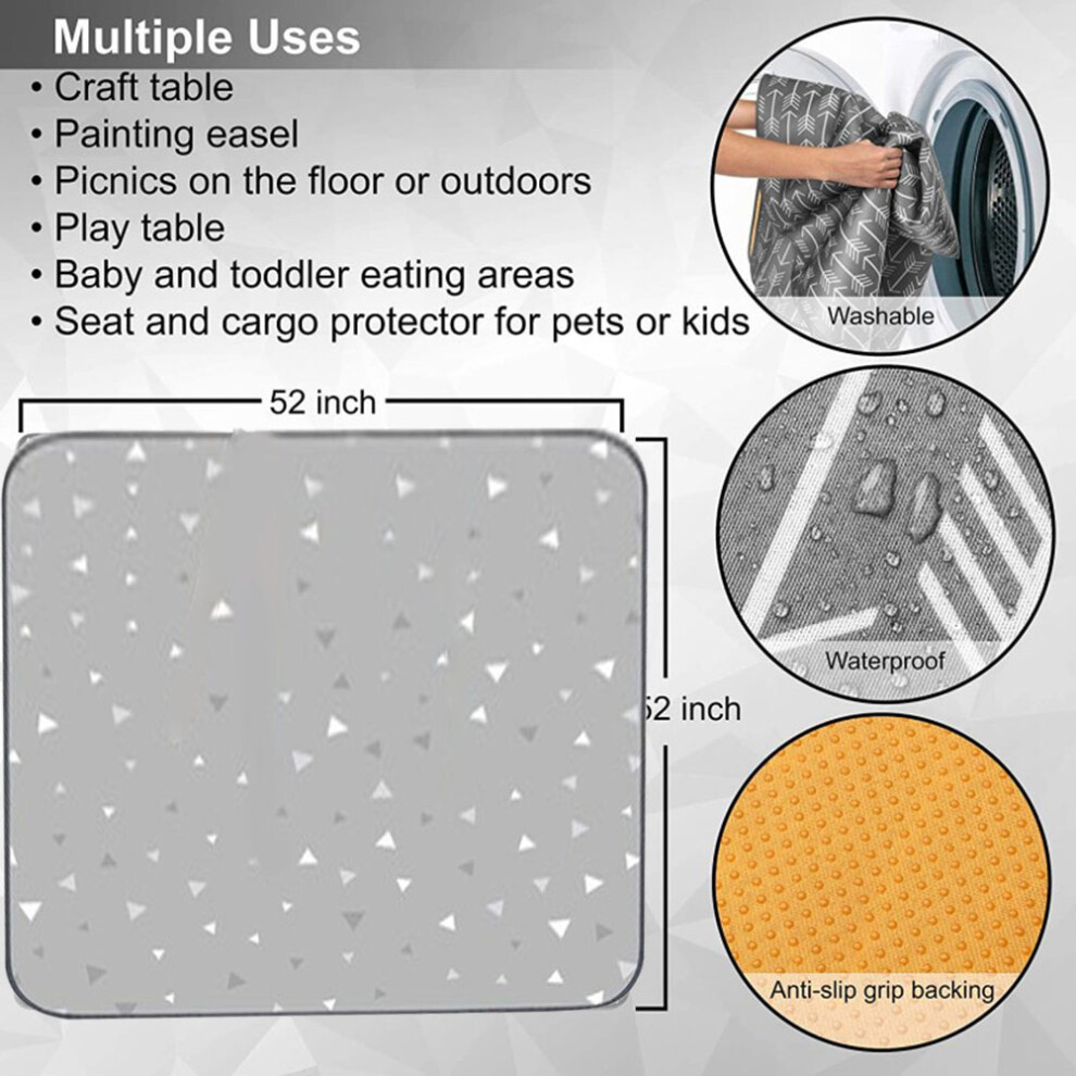 Large Baby Splat Mat Waterproof Anti Slip