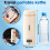 Electric Kettle Portable 450ml Multi-Temperature Keep-Warm 5