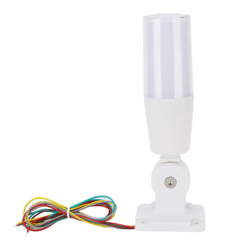 180 Rotatable Warning Light with Buzzer, 3 Colors, Foldable, ABS 1