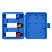 3 Pcs Pneumatic Sleeve Chrome Vanadium Steel Impact-Resistant Tire Protection Socket
