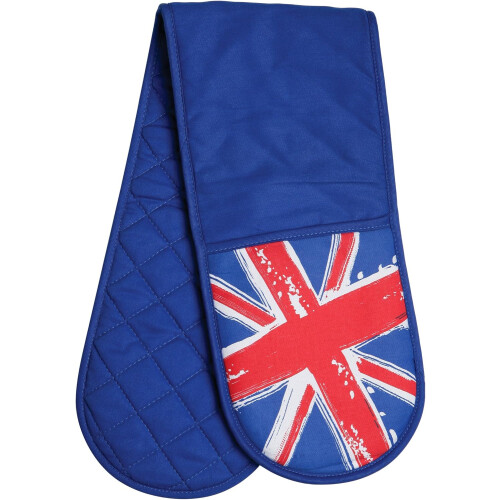 Premier Housewares Cool Britannia Double Oven Glove Cotton New