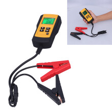 AE300 Digital Battery Analyzer for 12V Car Battery, Yellow, LCD Display