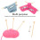Mini Knitting Tools Set with Needles Yarns and Stitch 4