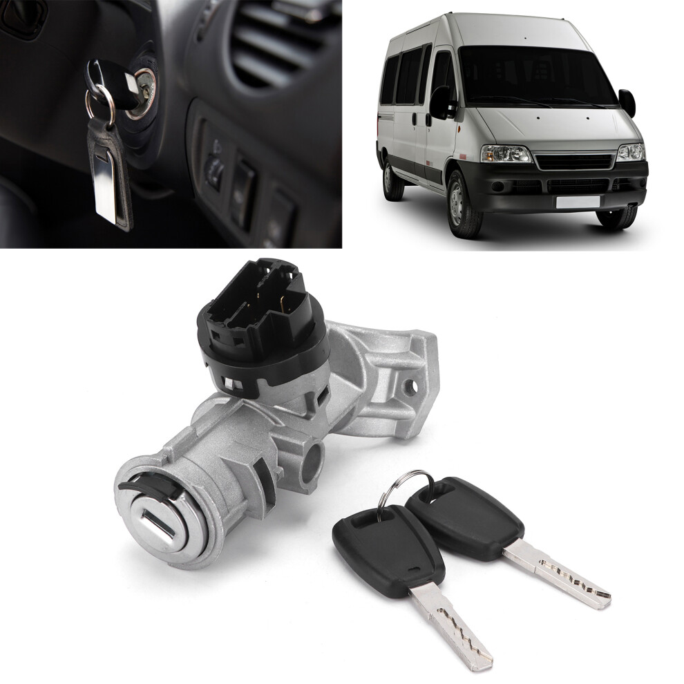 Fiat Ducato 2006Â Ignition Lock Cylinder With 2 Keys Easy Install Replacement 7611390907539