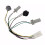 Tail Light Lamp Socket and Wire for Kia Spectra5 2005-2009 3
