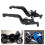 CNC Aluminium Bremsgriff schwarz Motorrad 2