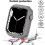 Συμβατό με το XiHAMA Apple Watch Θήκη προφυλακτήρα 38 χιλιοστών – Μαλακή TPU, λεπτό και 5