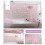 US Fine Holes Students Dormitory Bunk Bed Mosquito Net Square, White 90cmx190cm 2