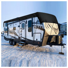 Waterproof RV Roof Cover 11m x 3m Heavy Duty 210D Oxford All Season Camper Roof Protector with UV Protection