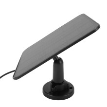 6V 5W Waterproof Solar Panel for Cameras, 360 Rotatable