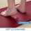 Red Kitchen Mats Anti-Fatigue Non-Skid 2 pcs 4
