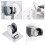No-Drill Adjustable Shower Head Bracket Set, Wall Mount for Easy Installation & Secure Use 2
