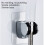 No-Drill Adjustable Shower Head Bracket Set, Wall Mount for Easy Installation & Secure Use 6