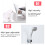 No-Drill Adjustable Shower Head Bracket Set, Wall Mount for Easy Installation & Secure Use 8