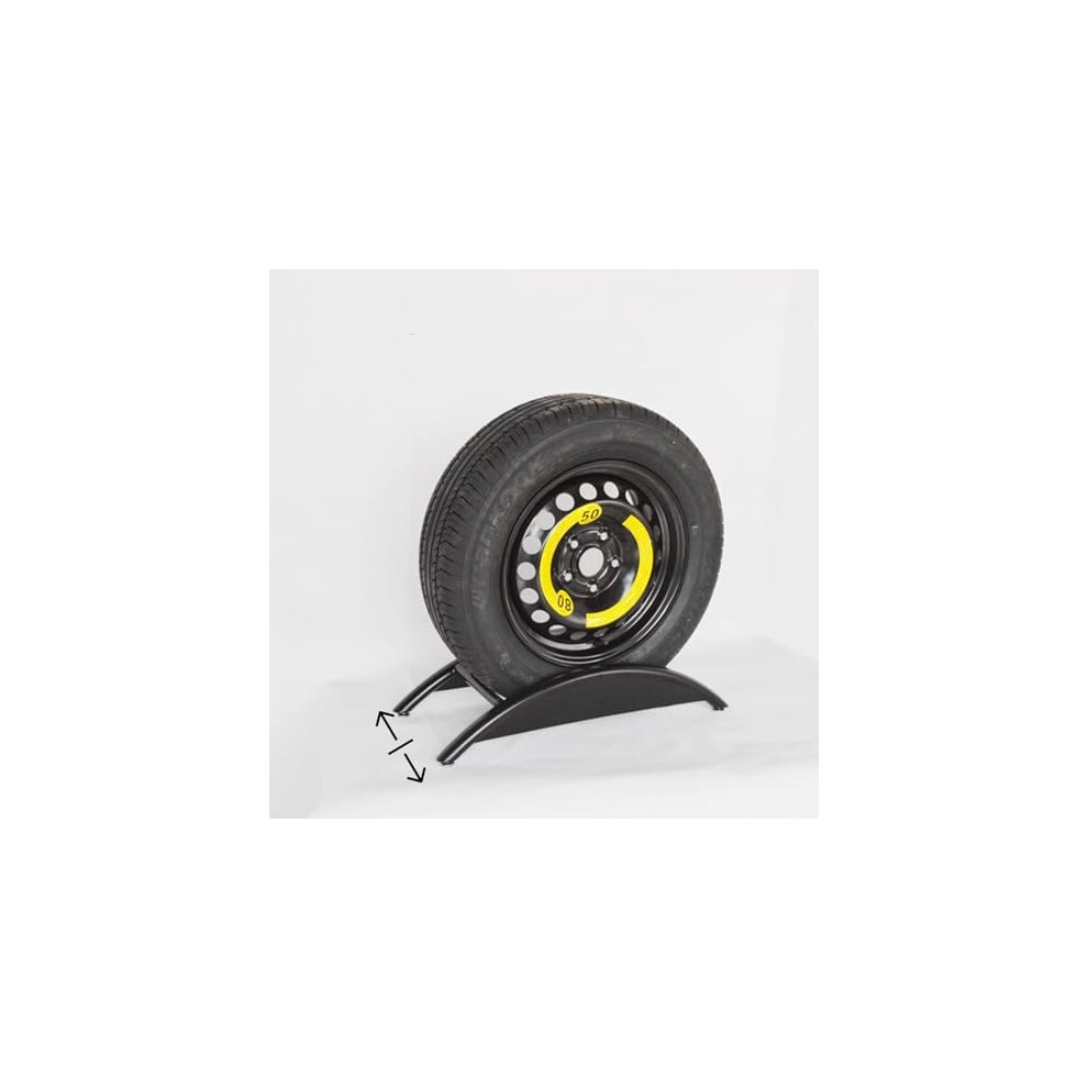 Adjustable Wall Mounted Tire Rack For 4 Tires, Heavy Duty Iron Frame Garage Tire Storage Shelf, 200Kg Capacity 9330225059288