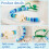 Colorful Soft Ceramic Braided Bracelet 1 piece 3