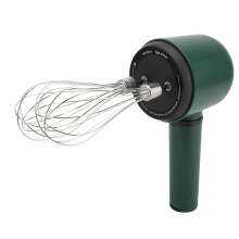 Cordless Electric Hand Mixer 1200mAh Stainless Steel Portable Egg Beater