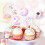 Two The Moon Birthday Cupcake Toppers Pink Planet Rocket 2