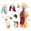 3D Science Human Body Torso Model Removable Internal Organs Educational DIY Toys 4