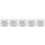 5Rouleaux Multifonction Cuivre DIY Collier Sac Argenté 8