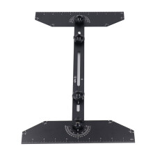 Aluminum Stair Tread Template Jig 27.9-152.4cm, Adjustable, 360 Rotating Guide