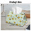 Daisy Bee Print PU Leather Tissue Box Cover, Rectangular Tissue Holder for Tabletop/Bathroom/Car/Office – 2 Pcs 7
