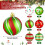 48 Enfeites de Bola de Árvore de Natal de 2,4 Polegadas, Decorações de Plástico Brilhantes para Pendurar para Decoração de Natal 3
