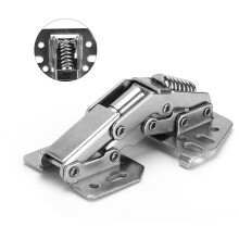 90 Cold Rolled Steel Cabinet Hinge with Spring Buffer, Adjustable