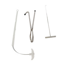 Stainless Steel Swine Midwifery Tools Set Rope Hook Pliers