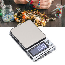 Digital Milligram Scale 500g 0.01g USB Pocket Jewelry Food Powder
