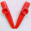 Plastic Kazoos with Flute Diaphragms 10 Pieces in 5 Colors 4