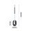 Toilet Brush Long Handle Soft Bristles Wall-Mounted 3