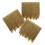 Artificial Grass Outdoor Rug Simulated Thatch Tile 3 Pcs 3