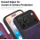 Compatible with iPhone 17 Pro Max Case, 6.9" Flip PU Leather Wallet with RFID Blocking & MagSafe 5