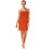 Catherine Malandrino Damen Asymmetrischer Mesh-Einteiler Badeanzug 2