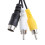 Composite Adapter Cable Cored For Sega Genesis/M System Console RCA Video Cord 4