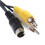 Composite Adapter Cable Cored For Sega Genesis/M System Console RCA Video Cord 6
