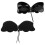 Silicone Strapless Wireless Push-Up Bra Black B Cup 9
