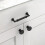 Kitchen Cabinet Handles Matte Black 3.75 Inch 10 Pack 3