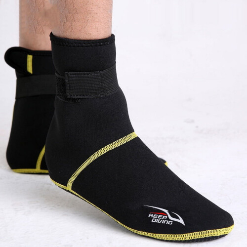 Neoprene Wetsuit Booties Black S/M/L/XL Durable Water 2