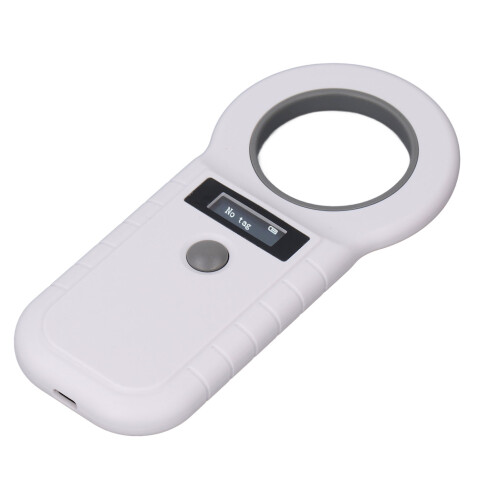 Dual Frequency Pet Microchip Reader 134.2K Rechargeable 155x74x15mm