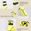 Neoprene Wetsuit Booties Black S/M/L/XL Durable 6