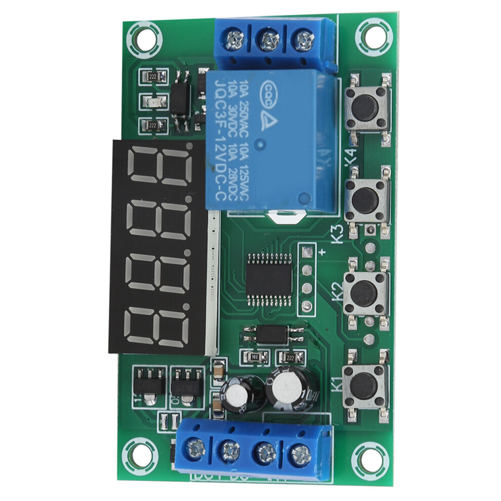 Single Channel Cycle Trigger Delay Relay Module Yyc-2S Dc12v 9391382471078