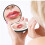 Lighted Travel Makeup Mirror 3.5 Inch Portable Folding with 3