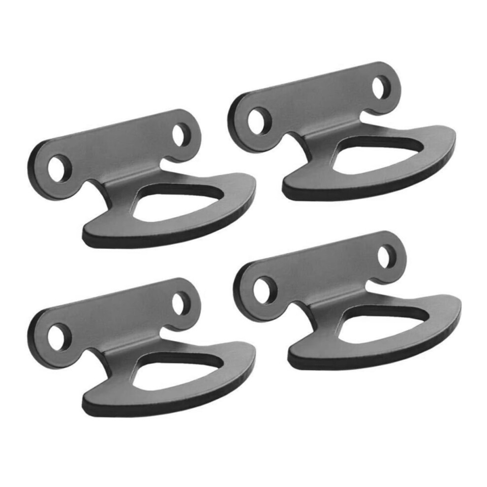 4Pcs Heavy Duty Truck Tie Down Hooks For Trailer Anchor Secure Cargo Anchoring Easy Surface Mount 9073542753117