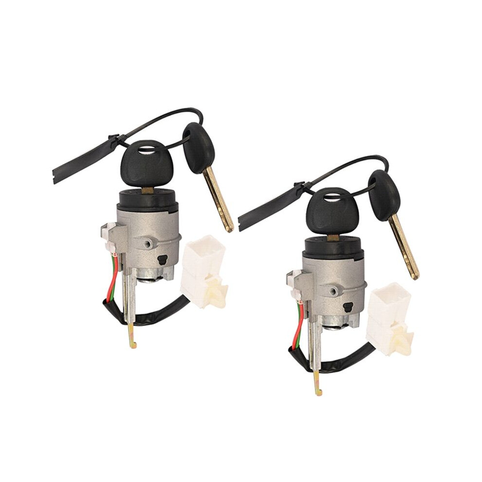 2Set Direction Ignition Lock With Keys 81900-1Gf20 For Rio Rio5 10-11 Cylinder Lock Subassembly 819001Gf20 6033987811561