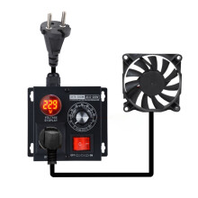 5000W Thyristor Voltage Regulator with Digital Display, 115x100x85mm