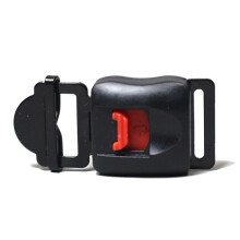 Fibbia di Disconnessione A Sgancio Rapido con Cinturino A Clip Universale per Caschi da Moto da 12 Pezzi Nuovo
