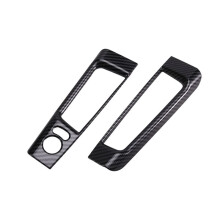 Car Door Rearview Mirror Adjustment Storage Box Frame Cover Trim for 500 2012-2015 Accessories