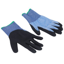 Cut Resistant Steel Wire Work Gloves A7 Grade, Non Slip, Oil Proof, M (210.5cm)